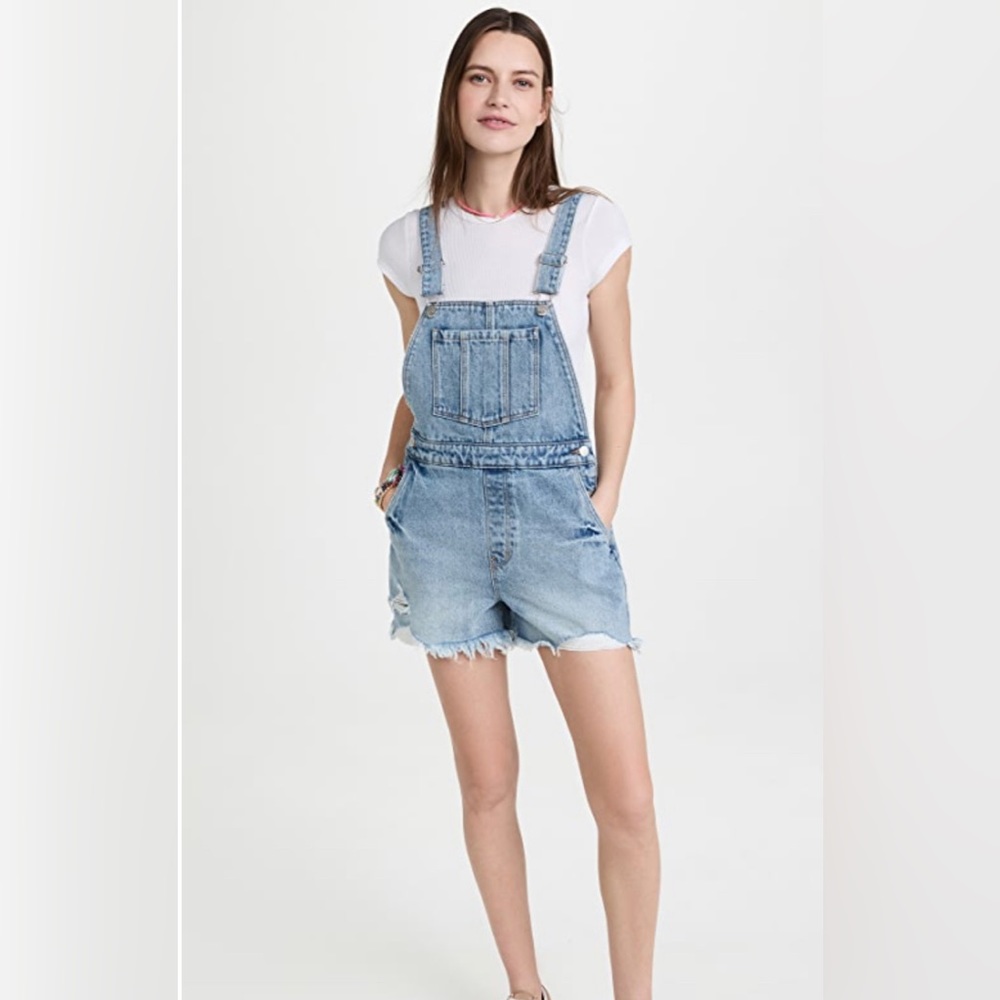 Rolla’s Denim Overall Shorts- Size 26